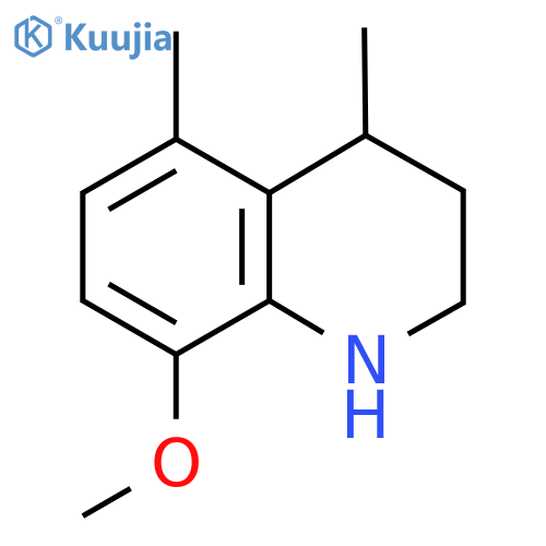 8-Methoxy-4,5-dimethyl-1,2,3,4-tetrahydroquinoline structure