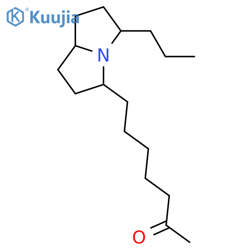 3-(6-Hydroxyheptyl)-5-propylpyrrolizidine; (3S,5R,6'ξ,8S)-form, Ketone structure