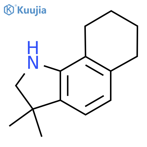 3,3-dimethyl-1H,2H,3H,6H,7H,8H,9H-cyclohexa[g]indole structure