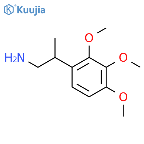 2-(2,3,4-trimethoxyphenyl)propan-1-amine structure