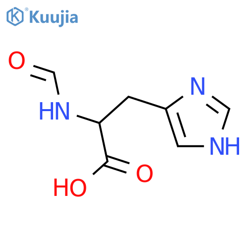 N-Formyl-L-histidine structure