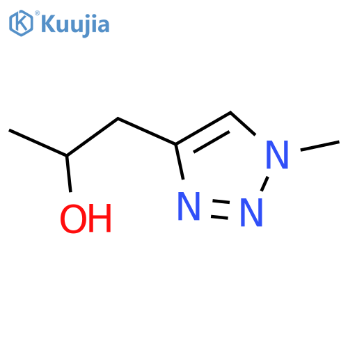 1-(1-methyl-1H-1,2,3-triazol-4-yl)propan-2-ol structure