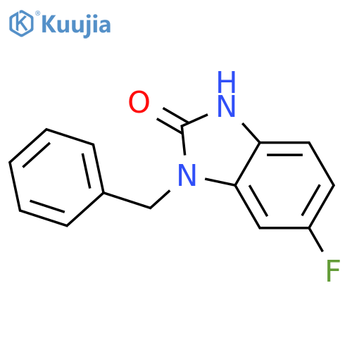 1-benzyl-6-fluoro-1H-benzo[d]imidazol-2(3H)-one structure