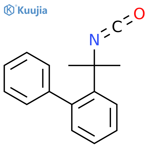 1-(2-isocyanatopropan-2-yl)-2-phenylbenzene structure