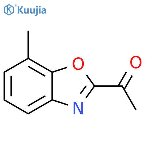 1-(7-Methylbenzo[d]oxazol-2-yl)ethanone structure