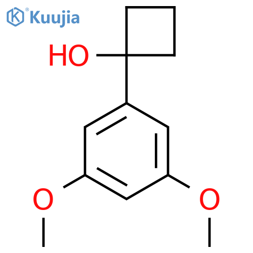 1-(3,5-Dimethoxyphenyl)cyclobutanol structure