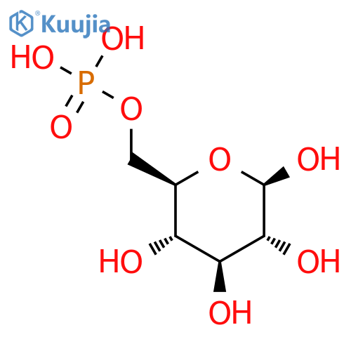 beta-D-Glucose 6-phosphate structure