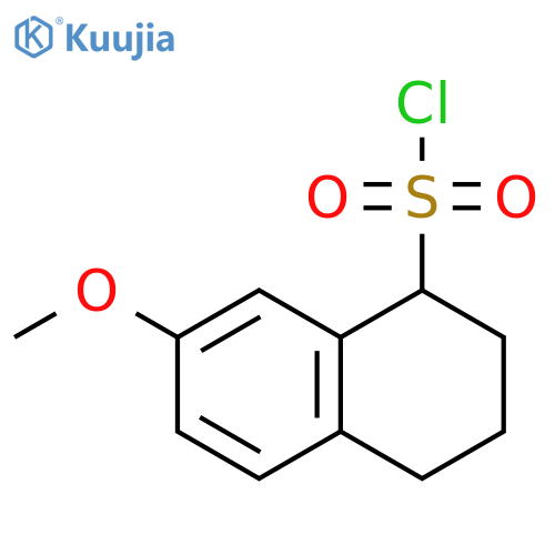 1-Naphthalenesulfonyl chloride, 1,2,3,4-tetrahydro-7-methoxy- structure