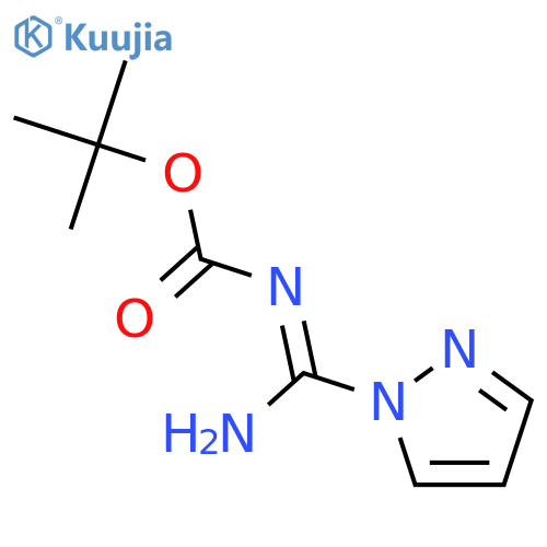 N-Boc-1-Guanylpyrazole structure