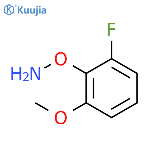 Hydroxylamine, O-(2-fluoro-6-methoxyphenyl)- structure