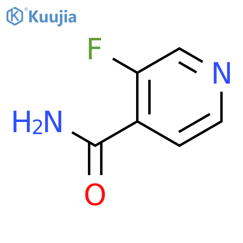 3-fluoropyridine-4-carboxamide structure