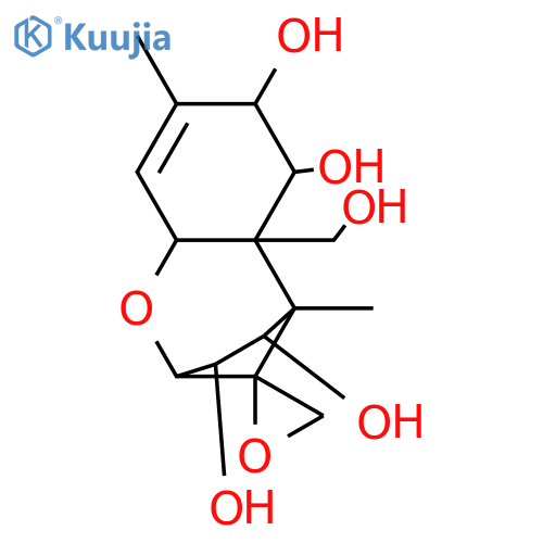 3,4,7,8,15-Scirpenepentol; (3α,4β,7α,8α)-form structure