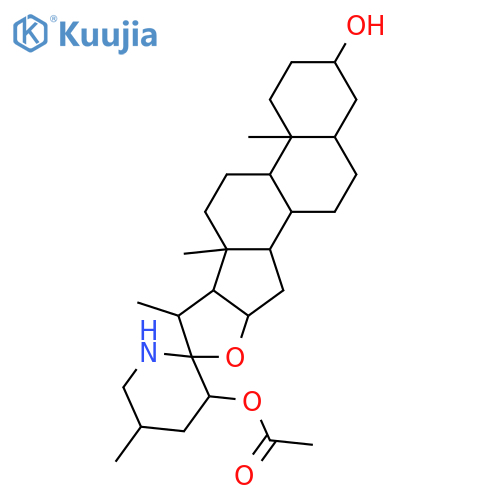 Spirosolane-3,23-diol; (3β,5α,22R,23S,25S)-form, 23-Ac structure