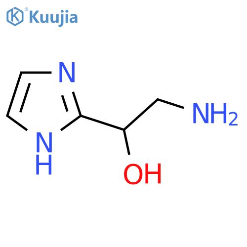 2-amino-1-(1H-imidazol-2-yl)ethan-1-ol structure