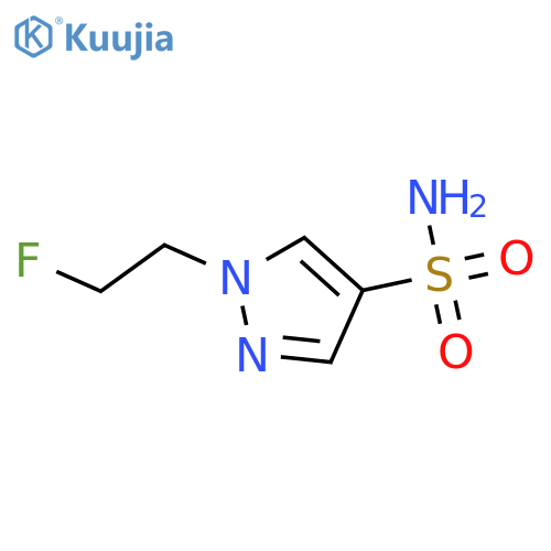 1-(2-FLUOROETHYL)-1H-PYRAZOLE-4-SULFONAMIDE structure