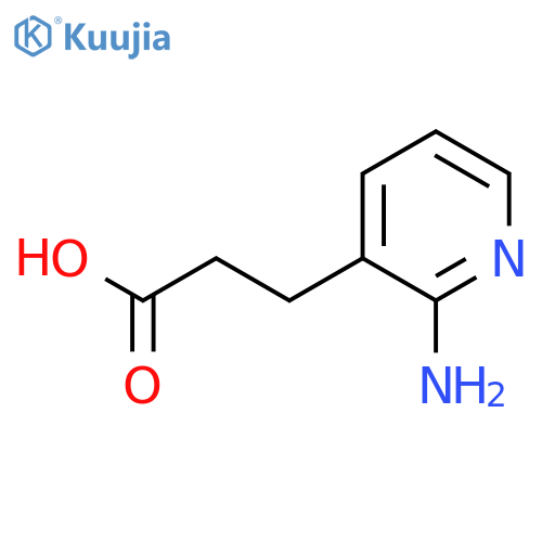 3-(2-Aminopyridin-3-yl)propanoic acid structure