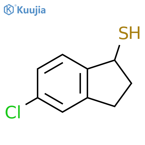 5-Chloro-2,3-dihydro-1h-indene-1-thiol structure