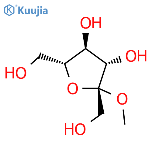 a-D-Fructofuranoside, methyl structure