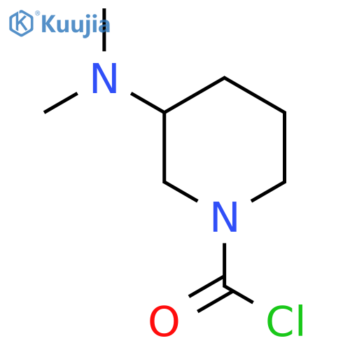 3-(Dimethylamino)piperidine-1-carbonyl chloride structure