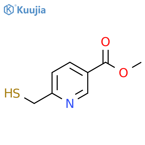 methyl 6-(sulfanylmethyl)pyridine-3-carboxylate structure