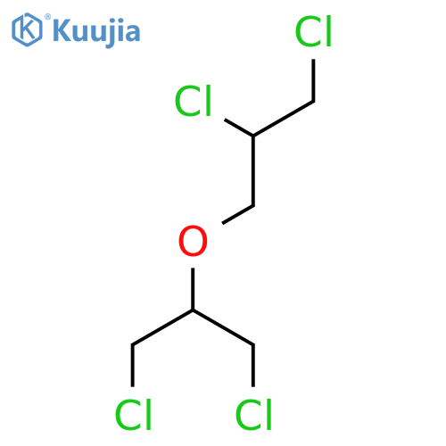 Propane, 1,2-dichloro-3-[2-chloro-1-(chloromethyl)ethoxy]-, (-)- structure