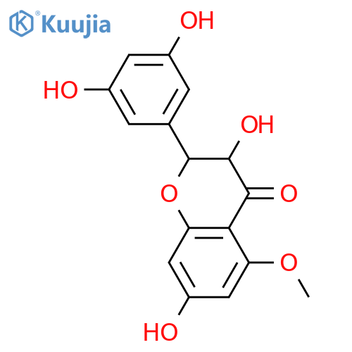 3,3',5,5',7-Pentahydroxyflavanone; (2R,3R)-form, 5-Me ether structure