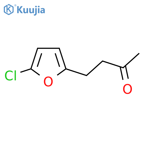 4-(5-chlorofuran-2-yl)butan-2-one structure
