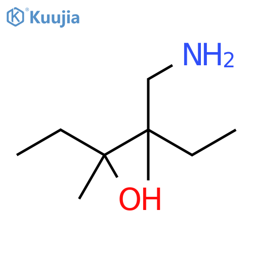 3-Hexanol, 4-(aminomethyl)-3,4-dimethyl- structure