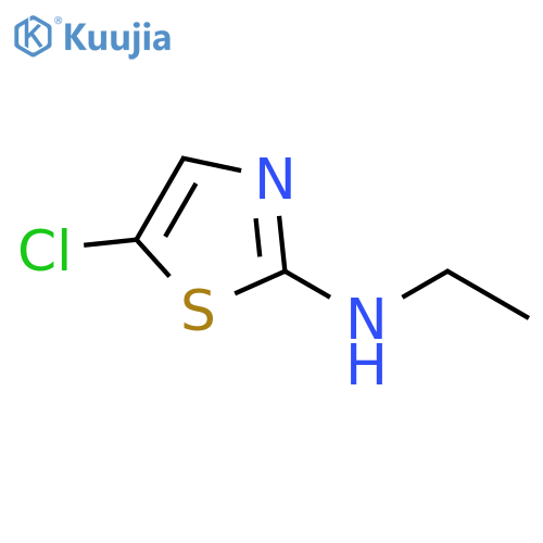 5-chloro-N-ethyl-1,3-thiazol-2-amine structure