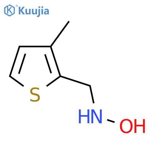 N-(3-methylthiophen-2-yl)methylhydroxylamine structure