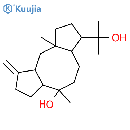 Dicyclopenta[a,d]cyclooctene-3-methanol,tetradecahydro-6-hydroxy-a,a,6,10a-tetramethyl-9-methylene-,(3R,3aS,6S,6aR,9aS,10aR)-rel-(+)- (9CI) structure