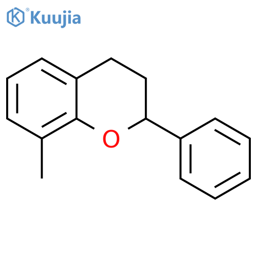 2H-1-Benzopyran,3,4-dihydro-8-methyl-2-phenyl- structure
