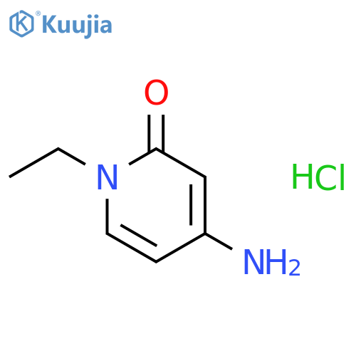 4-amino-1-ethyl-1,2-dihydropyridin-2-one hydrochloride structure