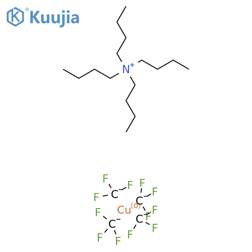Copper;tetrabutylazanium;trifluoromethane structure