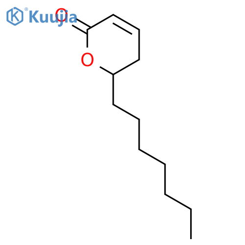 (2R)-2-heptyl-2,3-dihydropyran-6-one structure
