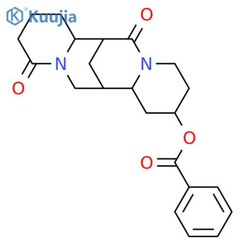 17-Oxolupanine; 13-Benzoyloxy structure