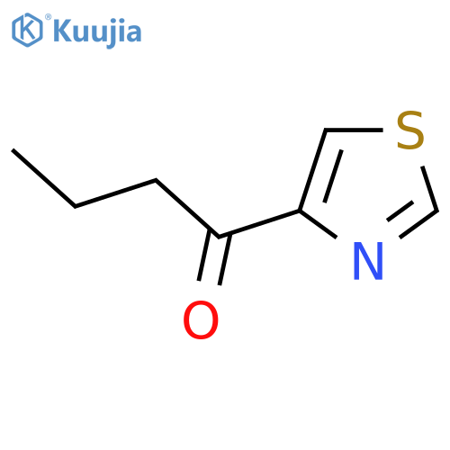 1-(1,3-Thiazol-4-yl)butan-1-one structure