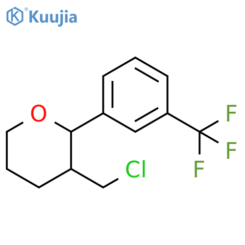 3-(chloromethyl)-2-3-(trifluoromethyl)phenyloxane structure