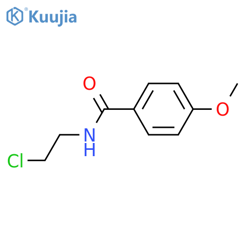 N-(2-Chloroethyl)-4-methoxybenzamide structure