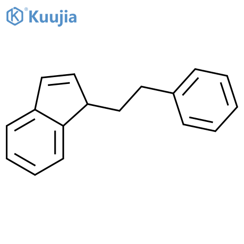 1H-Indene, 1-(2-phenylethyl)- structure