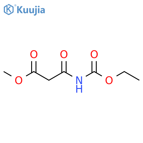 Propanoic acid,3-[(ethoxycarbonyl)amino]-3-oxo-, methyl ester structure