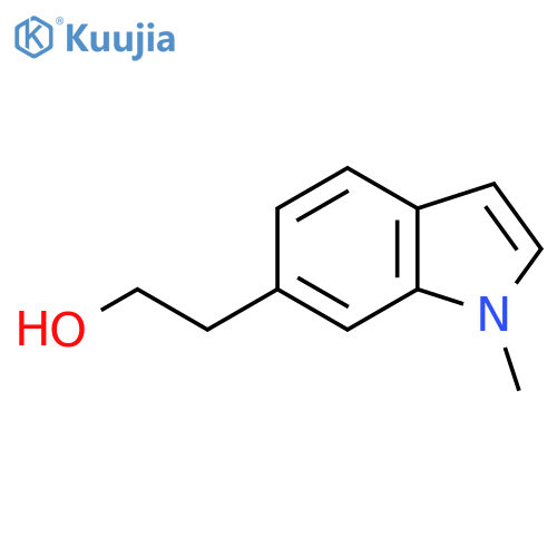 2-(1-methyl-1H-indol-6-yl)ethan-1-ol structure