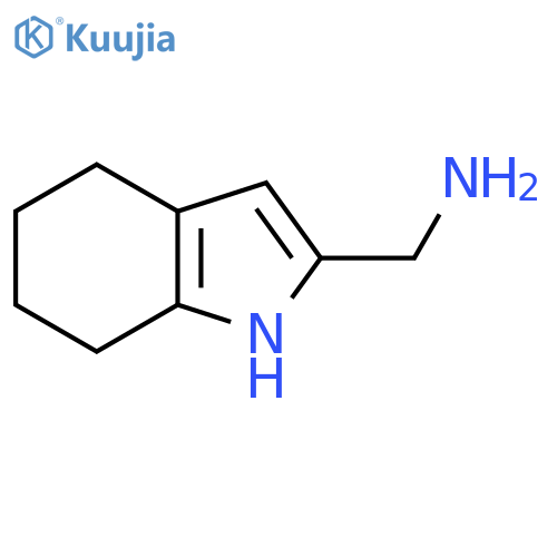 (4,5,6,7-tetrahydro-1H-indol-2-yl)methanamine structure