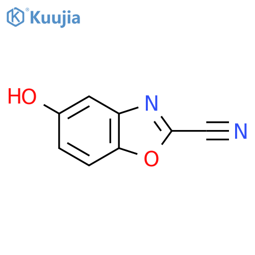5-Hydroxybenzo[d]oxazole-2-carbonitrile structure