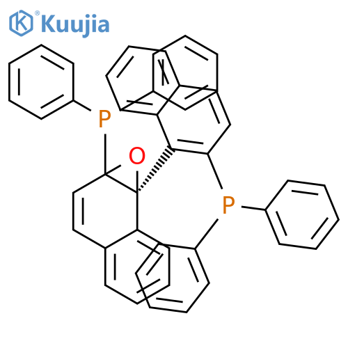 Phosphine oxide,[(1R)-2'-(diphenylphosphino)[1,1'-binaphthalen]-2-yl]diphenyl- structure