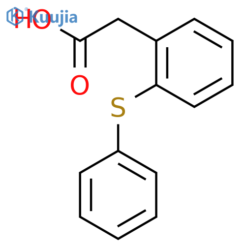 2-2-(Phenylthio)phenylacetic Acid structure