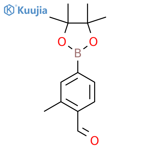 4-Formyl-3-methylphenylboronic acid pinacol ester structure