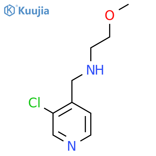 [(3-Chloropyridin-4-yl)methyl](2-methoxyethyl)amine structure
