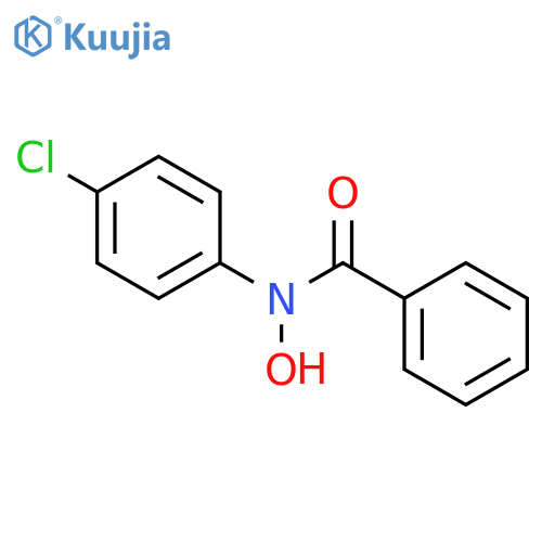 Benzamide,N-(4-chlorophenyl)-N-hydroxy- structure
