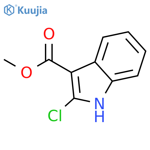 Methyl 2-chloro-1H-indole-3-carboxylate structure